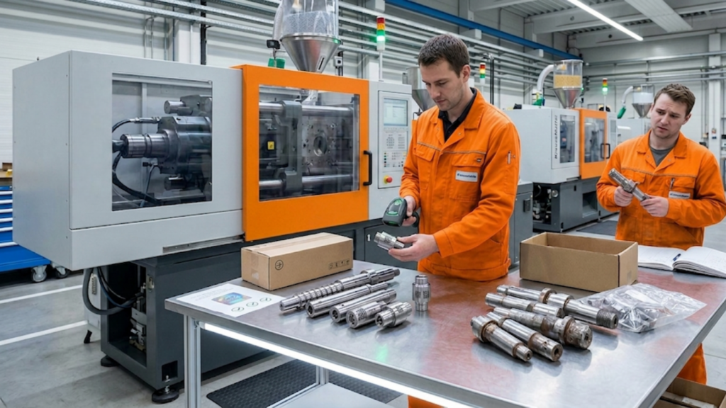 Peças originais OEM vs paralelas para injetora industrial Chen Hsong